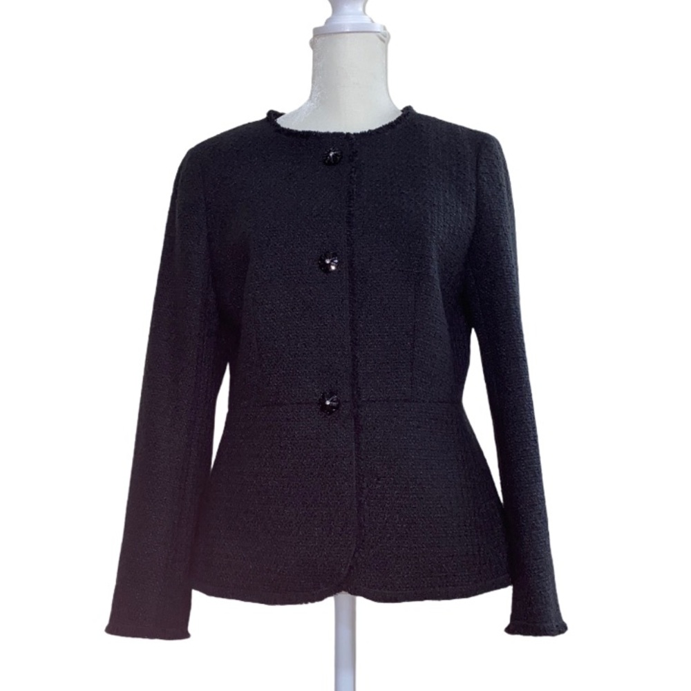 Ann Taylor black blazer for women color Black